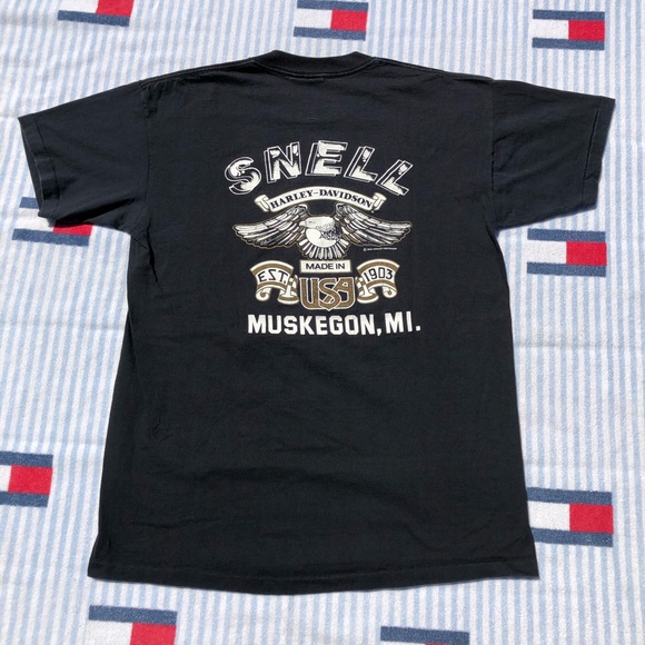 Vintage Harley Davidson short sleeve tee shirt - Picture 2 of 9